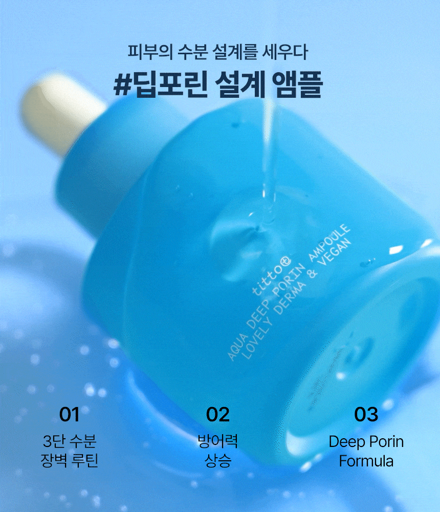 Titto Aqua Deep Porin Ampoule 30ml