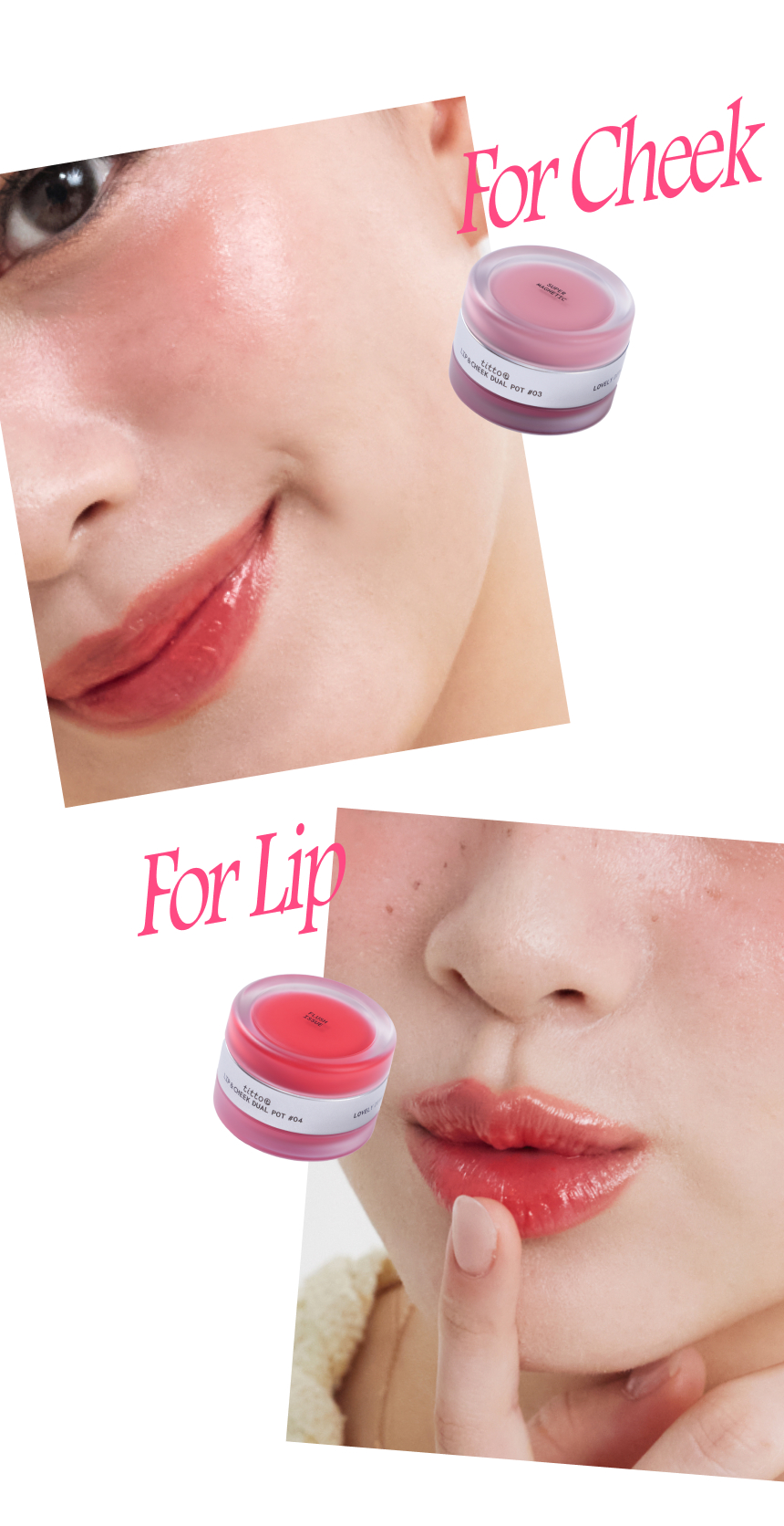 Choose 1 of 6 Titto Lip & Cheek Dual Pots