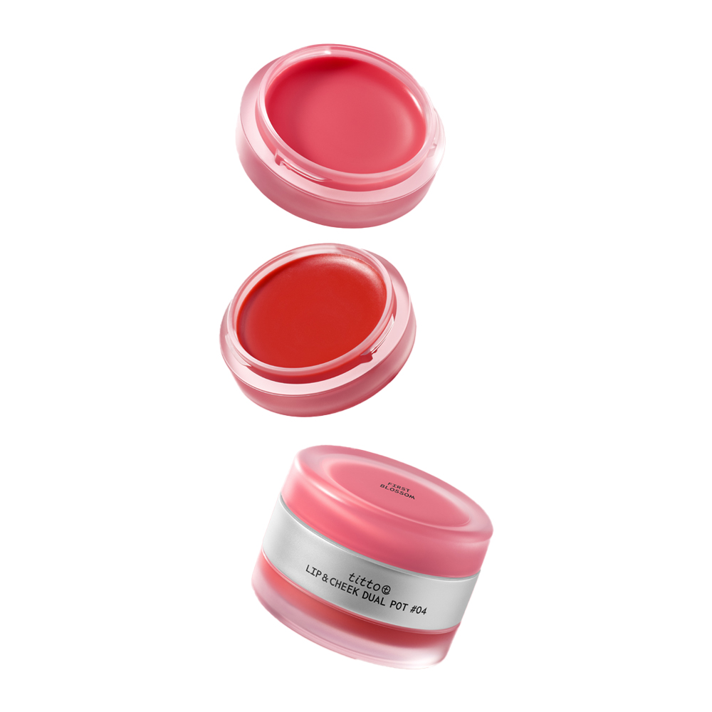 Choose 1 of 6 Titto Lip & Cheek Dual Pots